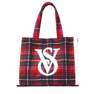 Victoria’s Secret Flannel Tote NWT